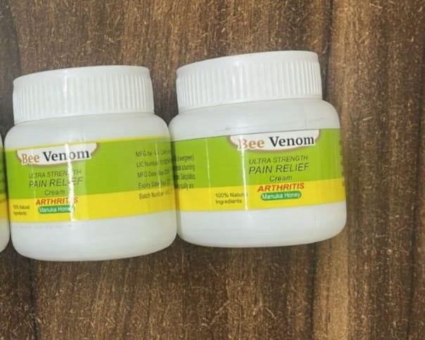 Bee Venom Ultra Strength Comfort Cream – 100g (Pack of 2) | Natural Soothing Body Cream